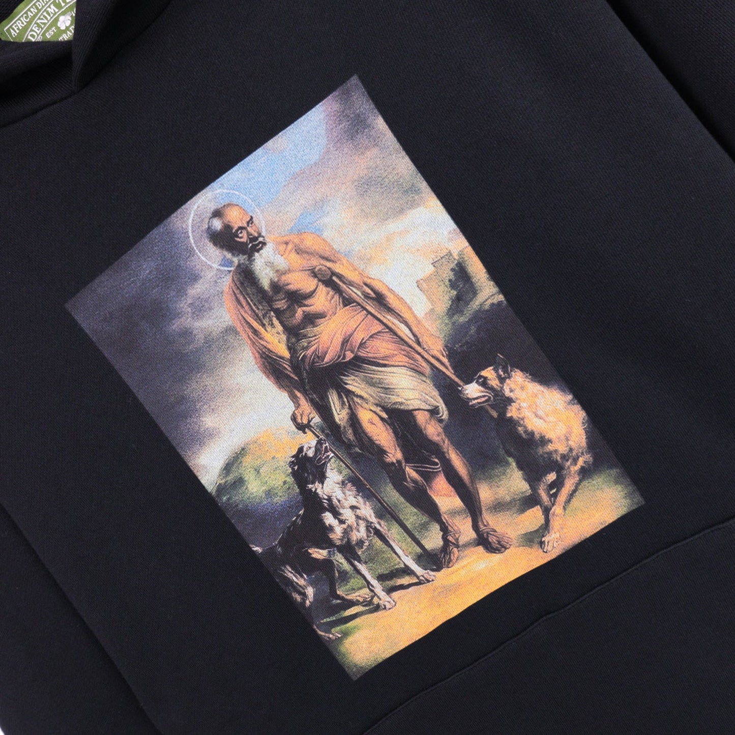 Denim Tears Hoodie oil painting alphabet print hoodie sweater