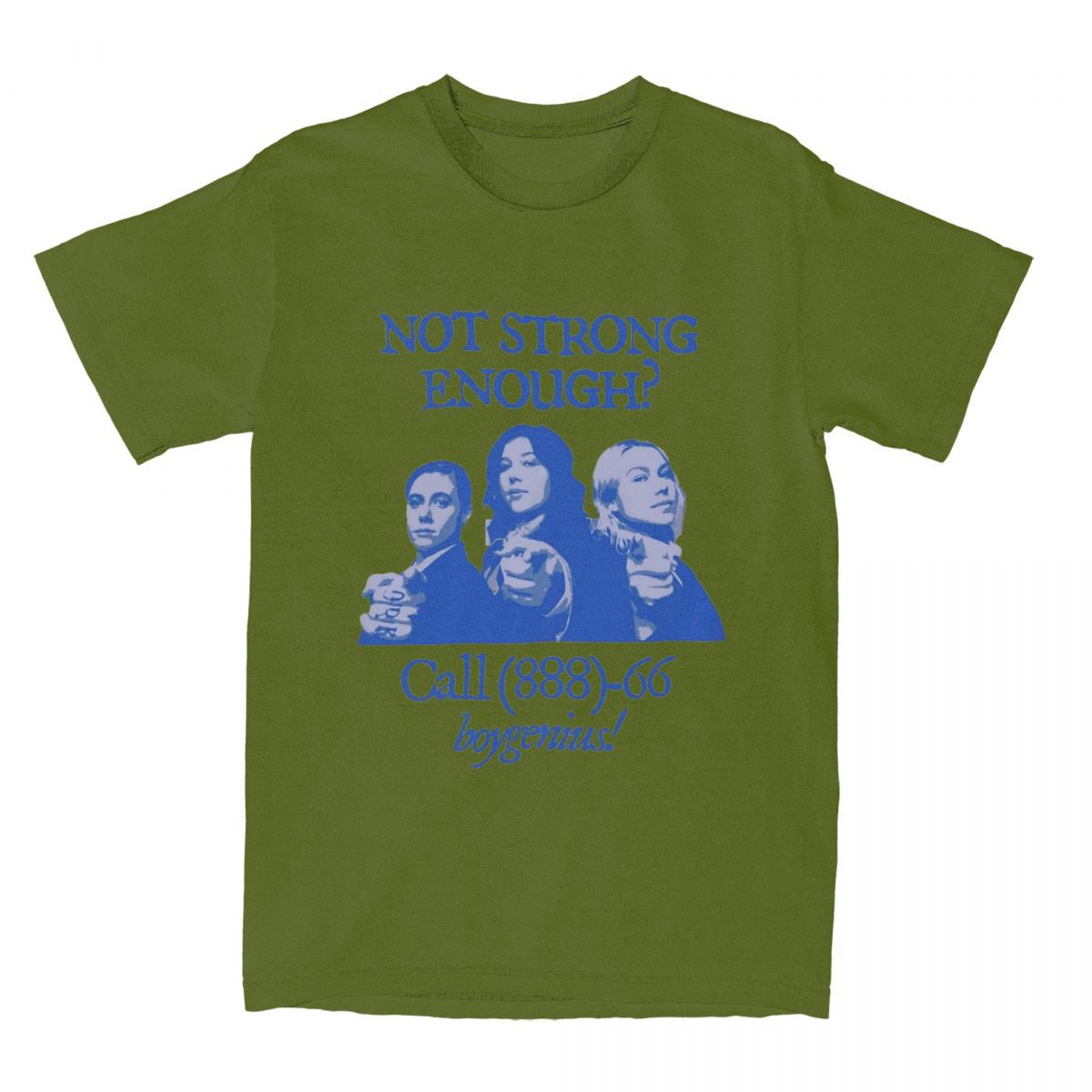 Men Women Not Strong Enough Boygenius T Shirts