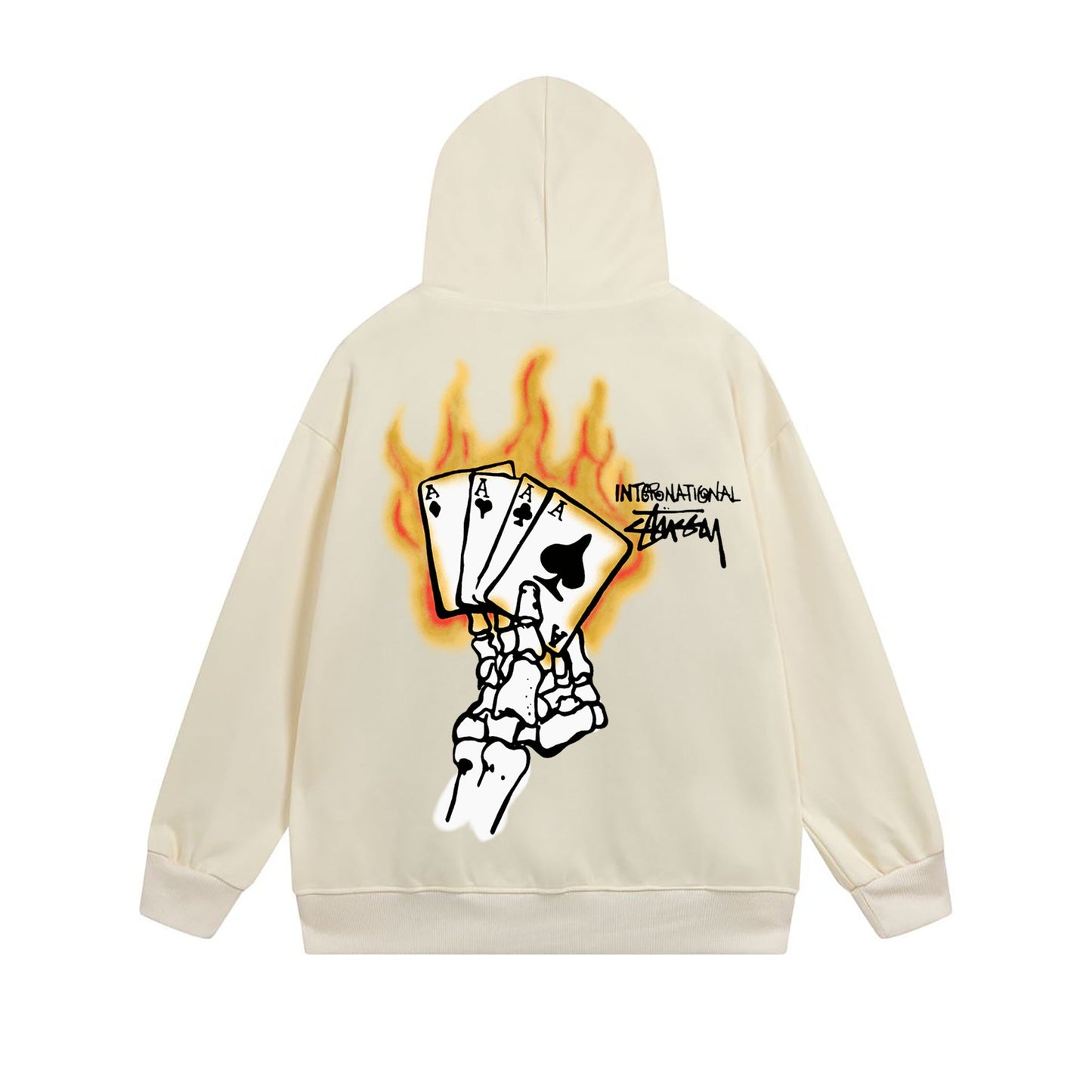 Stussy Hoodie Zip Cardigan Hooded Sweater