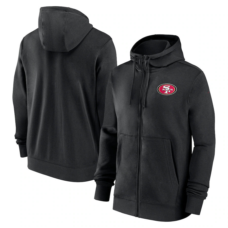 NFL Hoodie Autumn Cardigan Zip Hoodie Casual Sports NFL