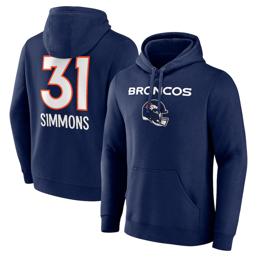 NFL Hoodie Hoodie NFL Football Sweater Printed Casual Top