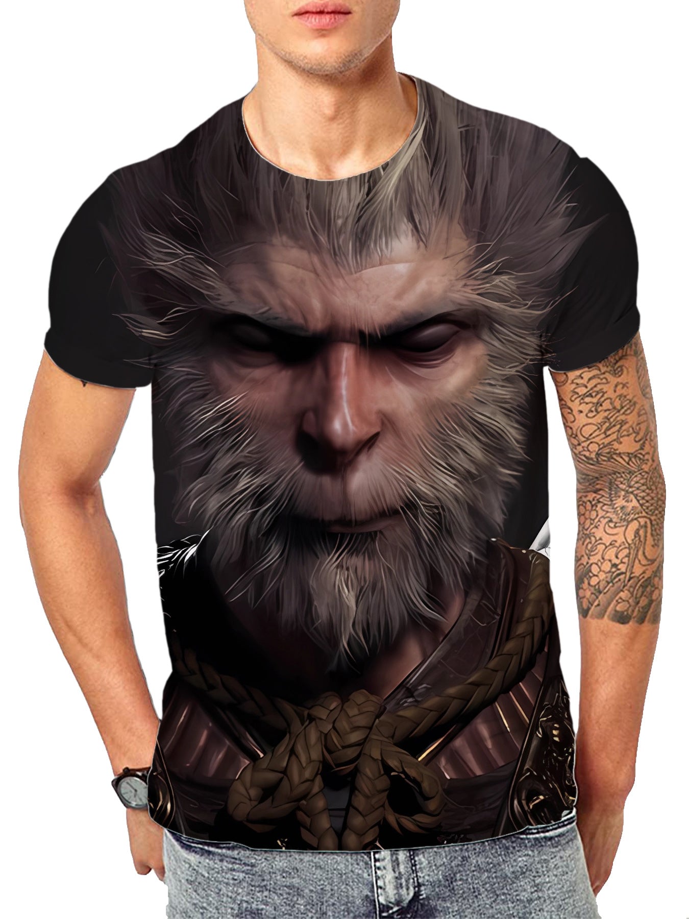 Black Myth Wukong game Qi Tian Da Sheng 3D Digital Printed
