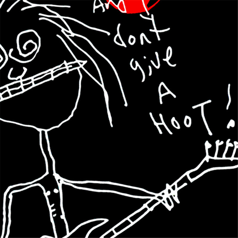 Rock Star T Shirt Kurt Cobain Rock Star T-shirt Kurt Curbain Cartoon Loose Short Sleeve
