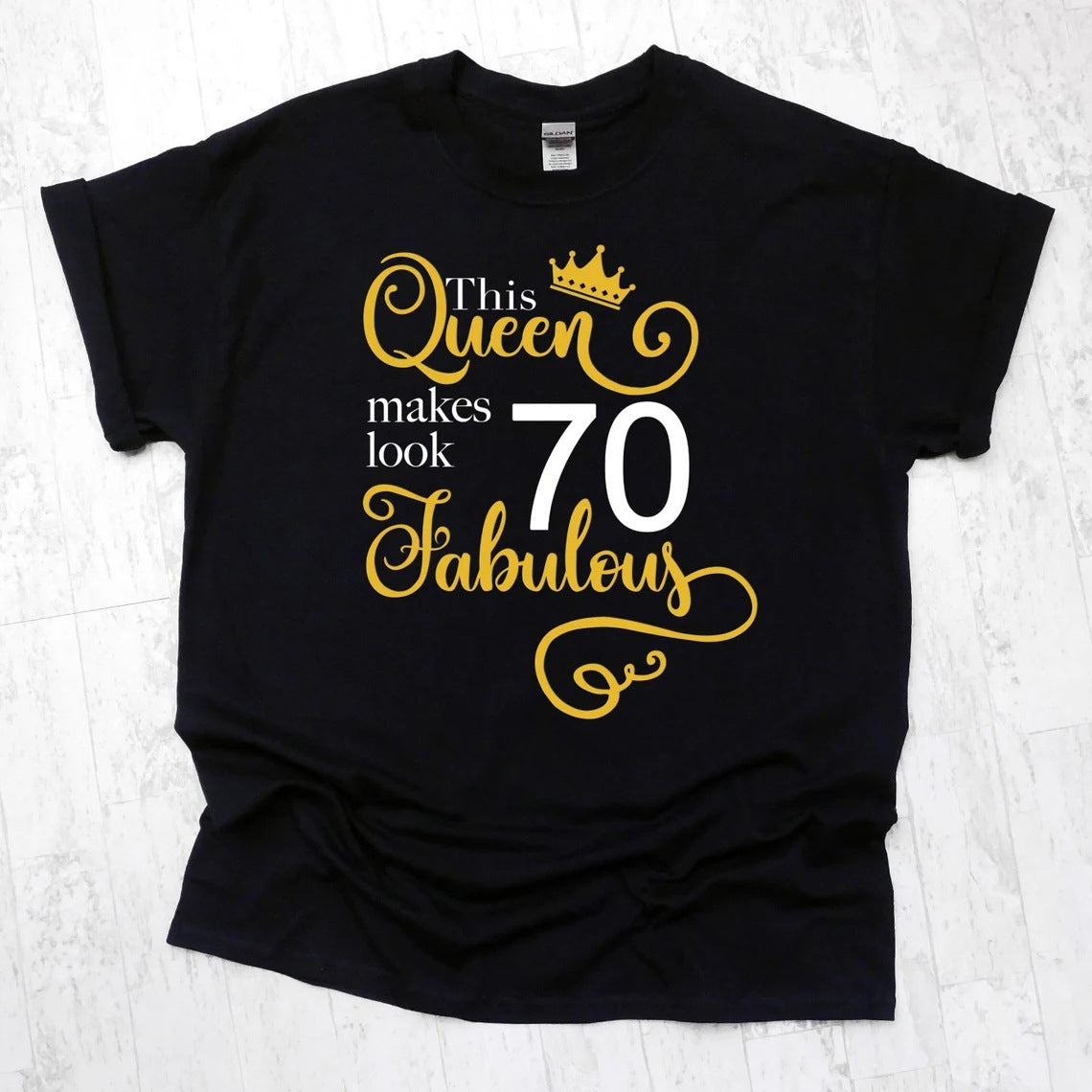 Inspired by Queen's Platinum Jubilee 2022 Elizabeth 70 Years T-shirt T-shirt Summer Loose Top