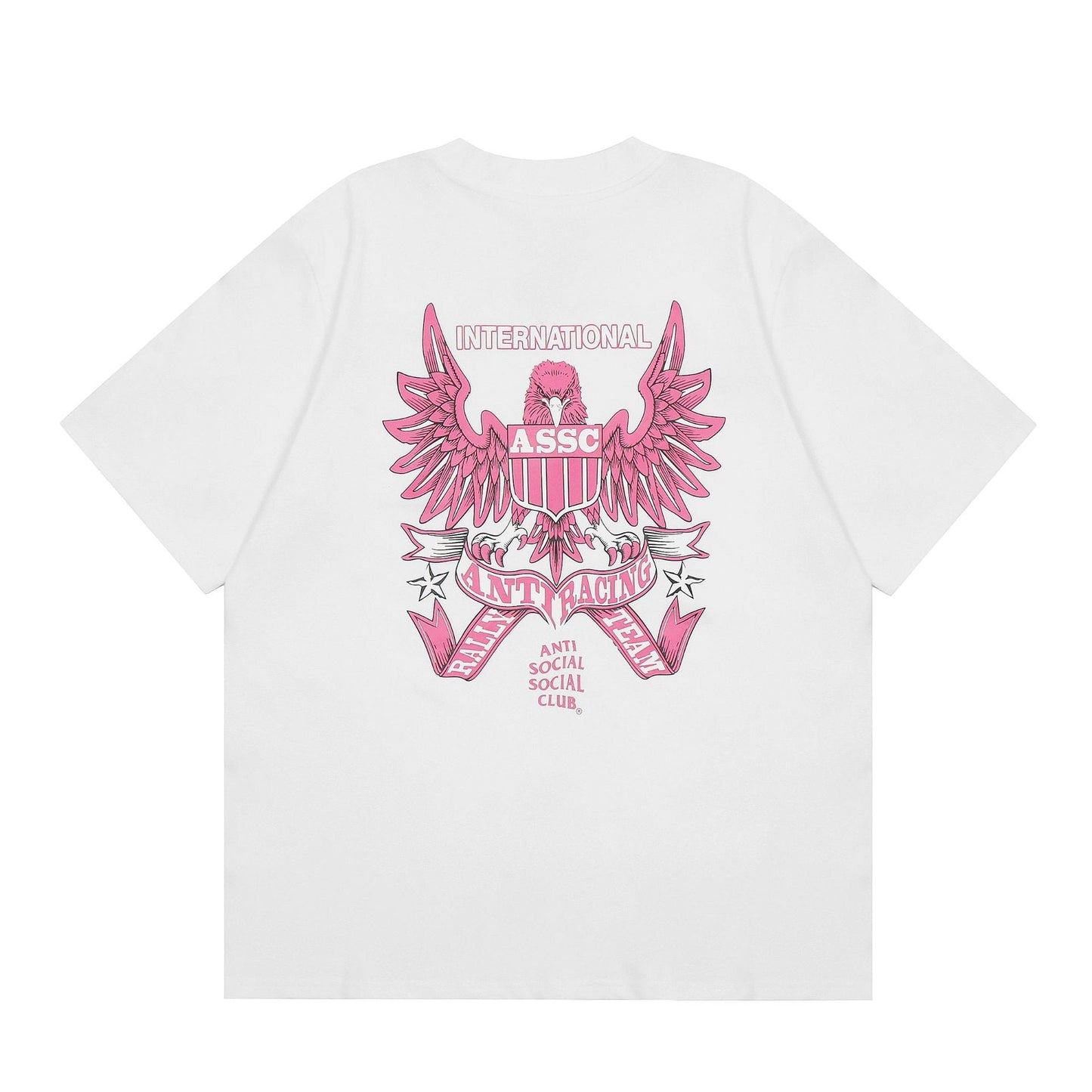 ANTI SOCIAL CLUB T-Shirt Letter Print Casual