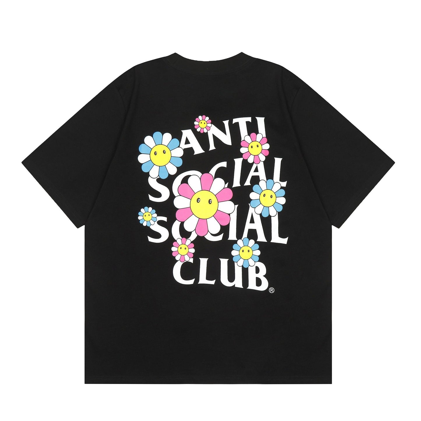 ANTI SOCIAL CLUB T-Shirt Casual Short Sleeve T-Shirt