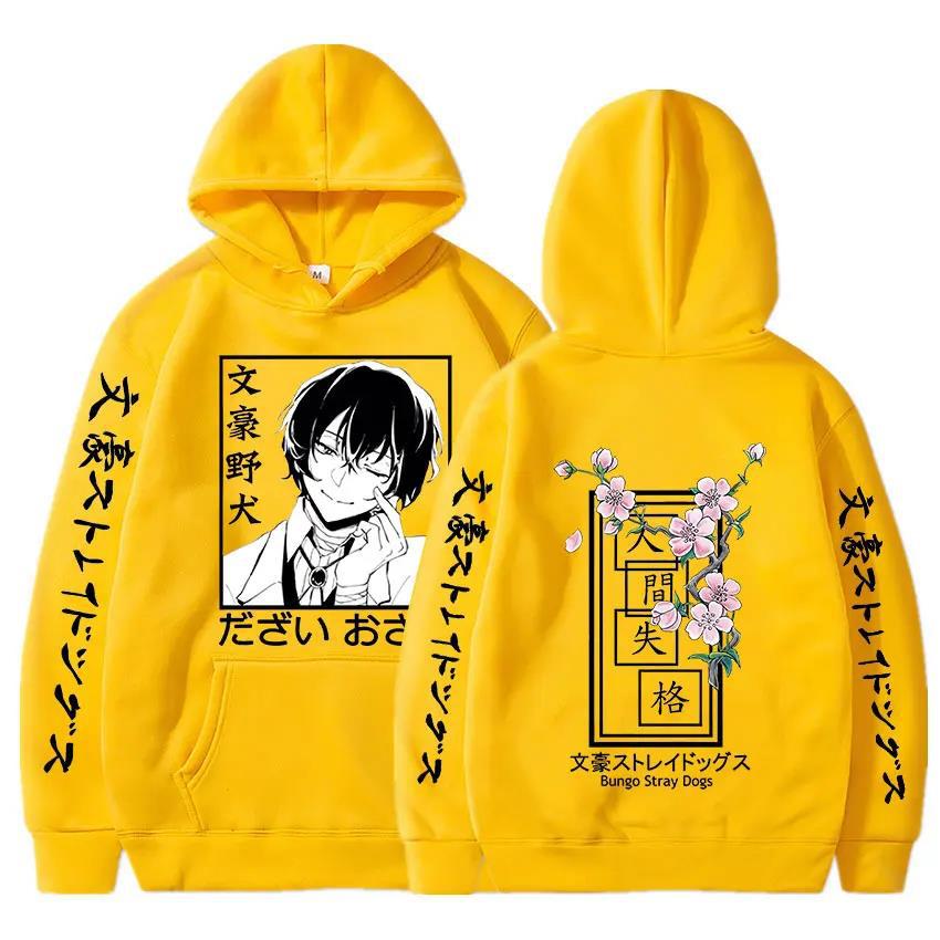 Anime Bungo Stray Dogs Dazai Hoodies Men Hoodies