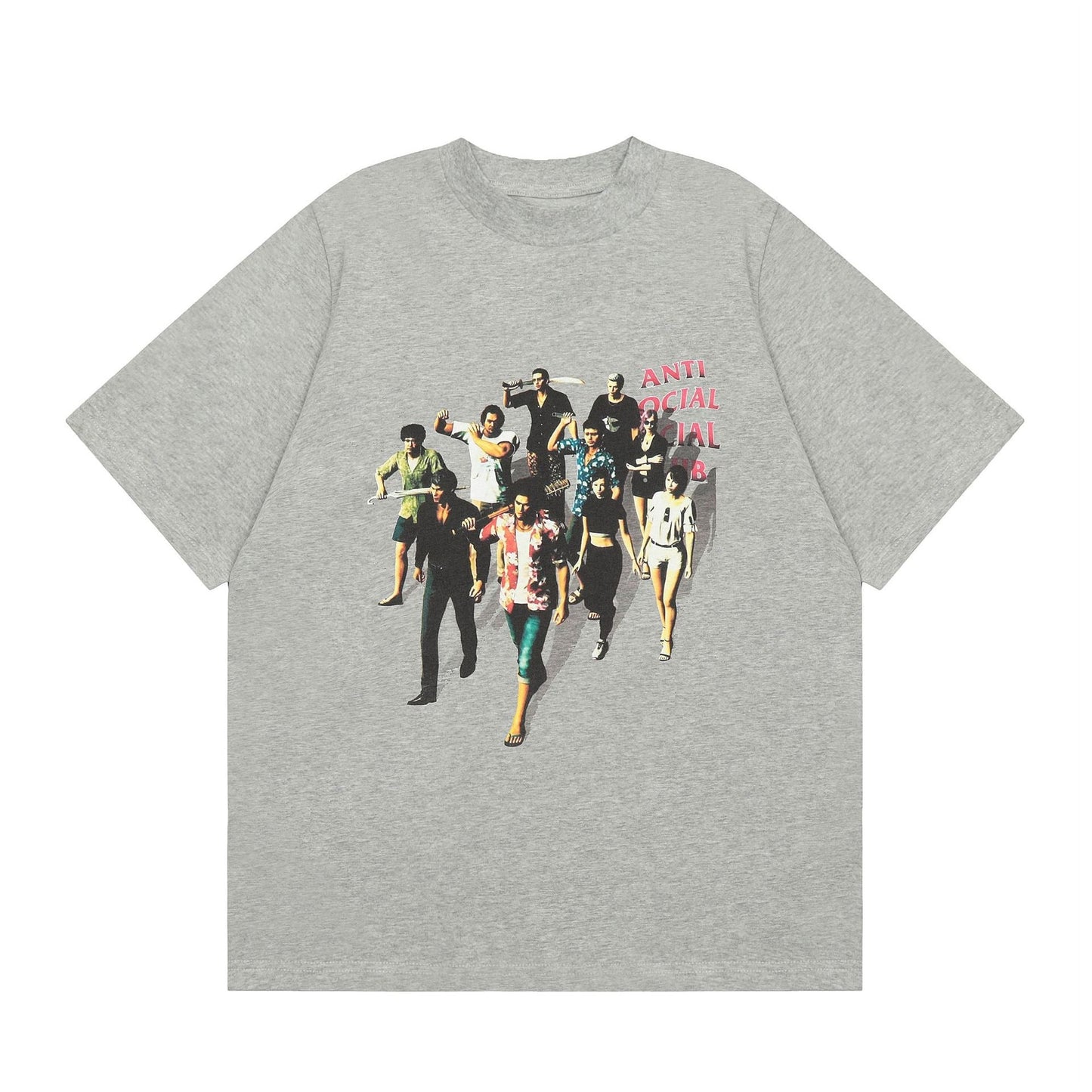 ANTI SOCIAL CLUB T-Shirt Print Casual