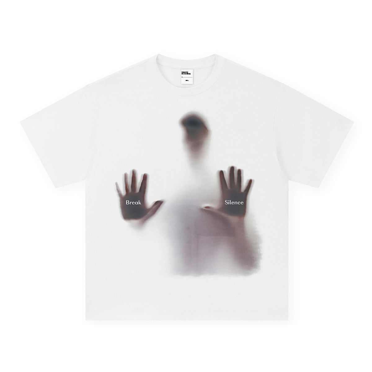 Vintage T-shirts Street Print Short Sleeve T-Shirt Cotton Long Sleeve
