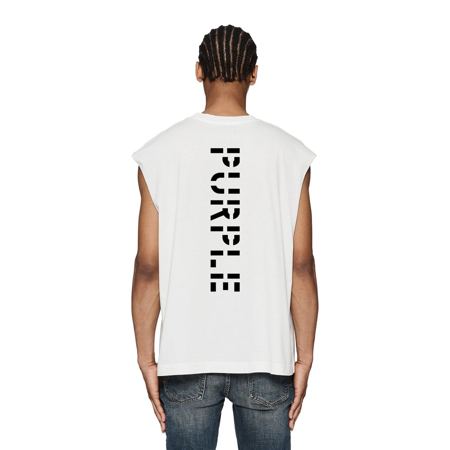 Purple Brand Tank T Shirts Sleeveless T-shirt Vest