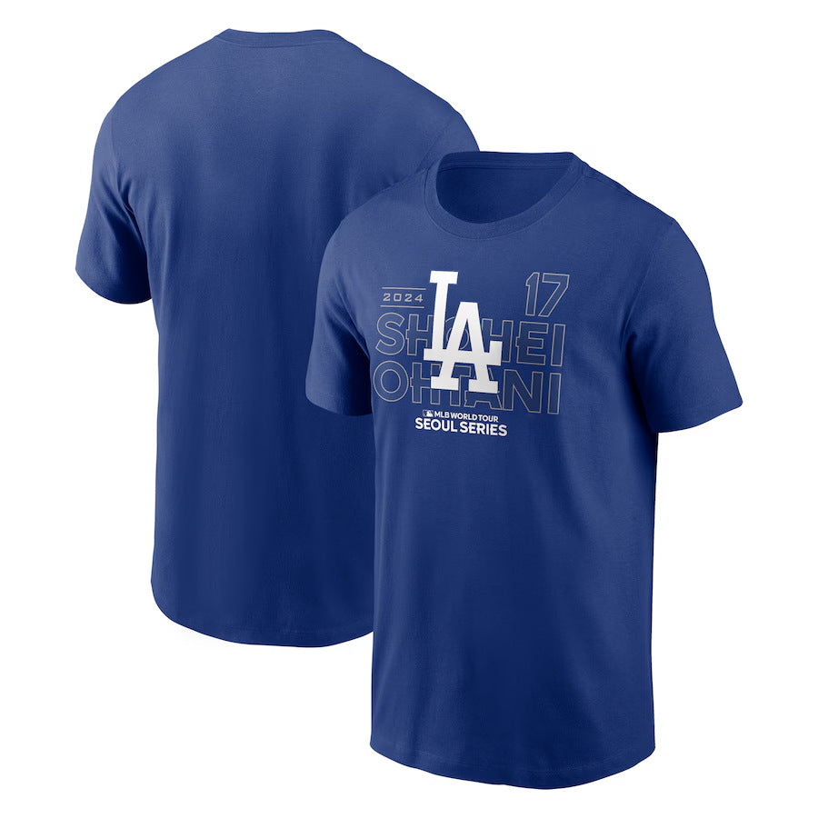 MLB T-Shirts MLB Dodge Priest T-Shirt Otani Shohei Ball Jacket Short Sleeve T-Shirt