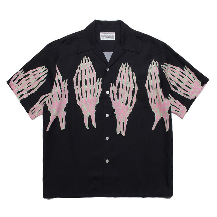 GUILTYPARTIES TIGER Shirts Short Sleeve Shirts Men