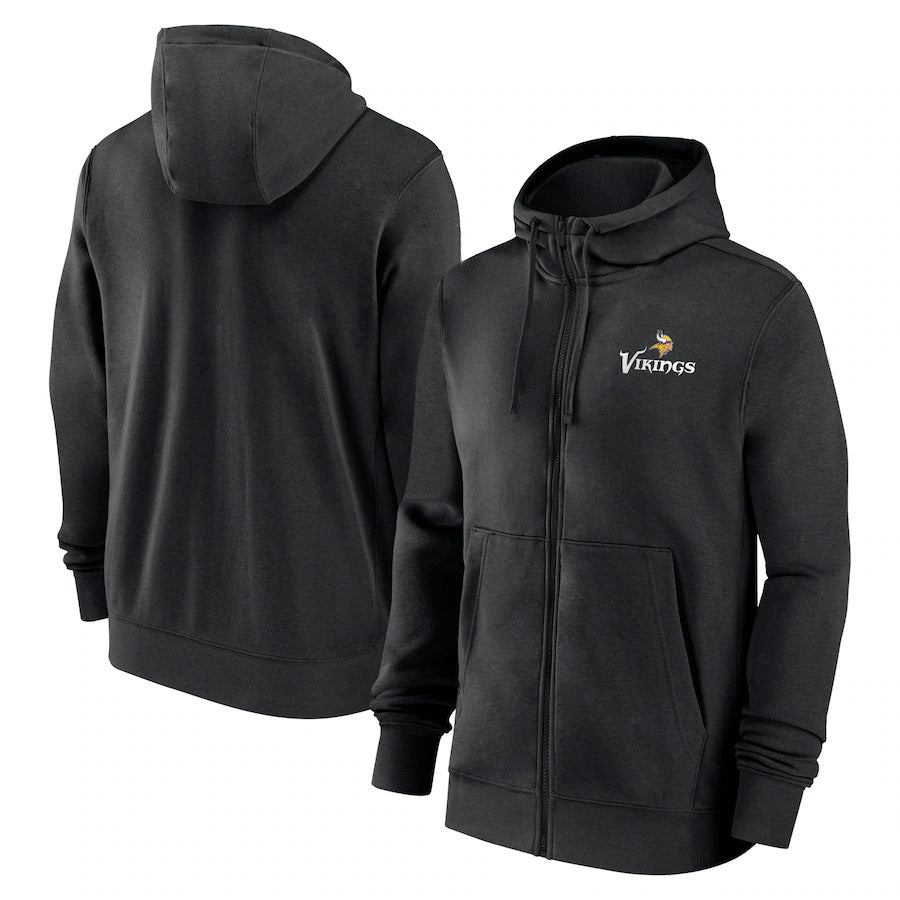 NFL Hoodie Autumn Cardigan Zip Hoodie Casual Sports NFL