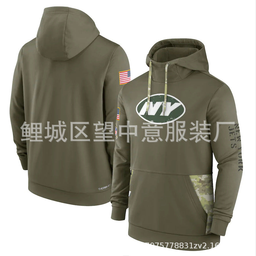 NFL Hoodie Sweater Men's NFL Football Suit Sports Hoodie Top