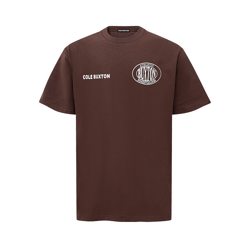 Cole Buxton T Shirts Summer Cotton Crew Neck