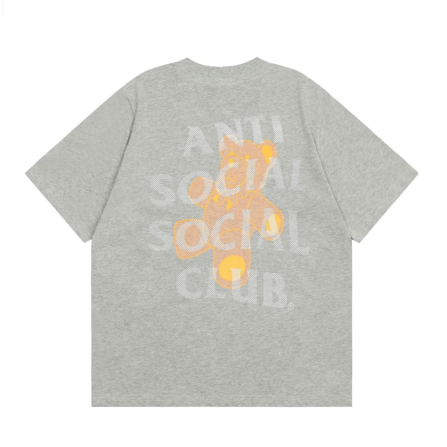 ANTI SOCIAL CLUB T-Shirt Casual Short Sleeve T-Shirt