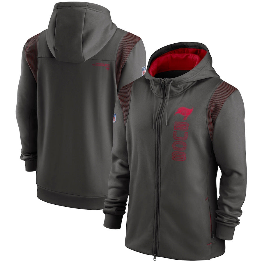 NFL Hoodie NFL Football Jacket Men's Cardigan Zip Hoodie