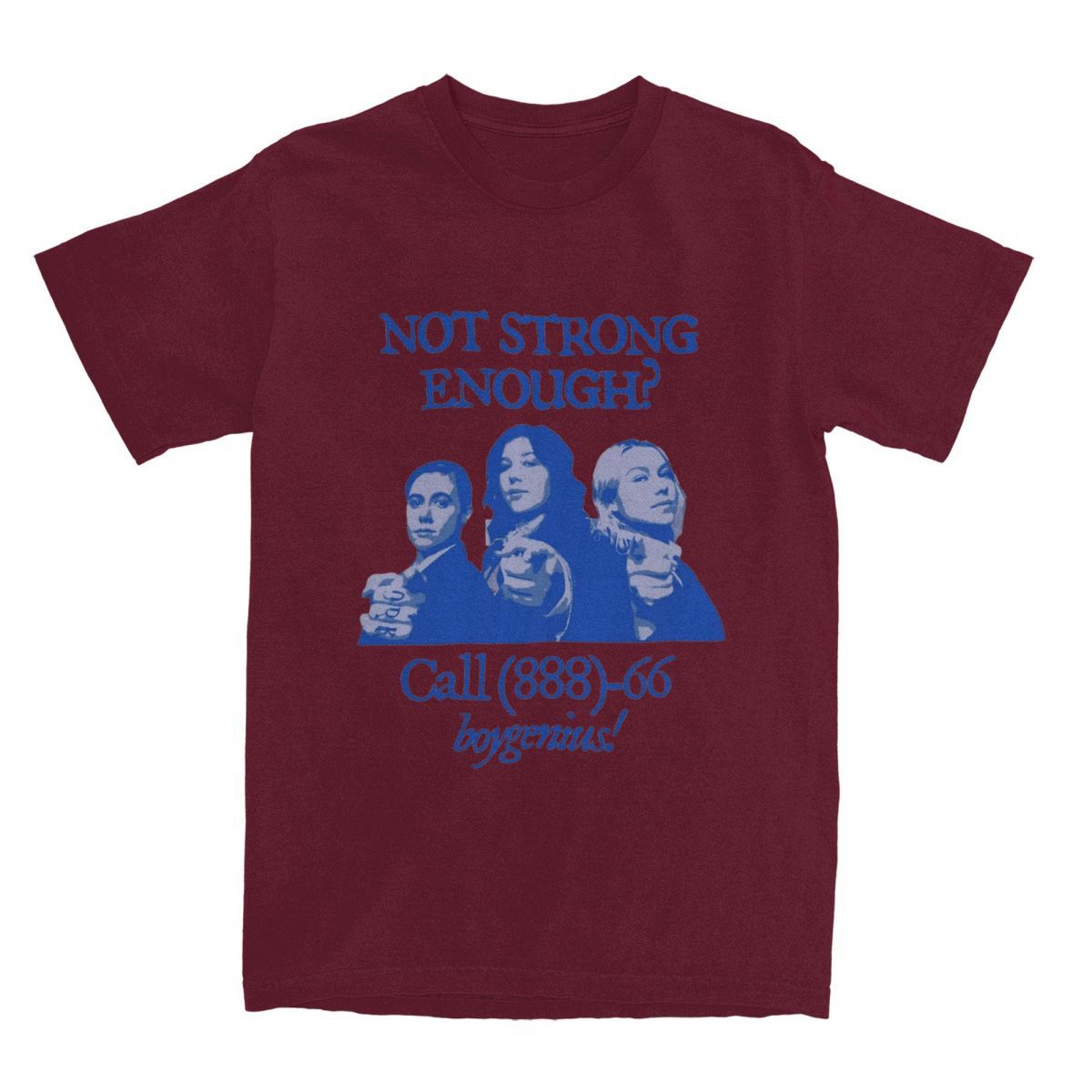 Men Women Not Strong Enough Boygenius T Shirts