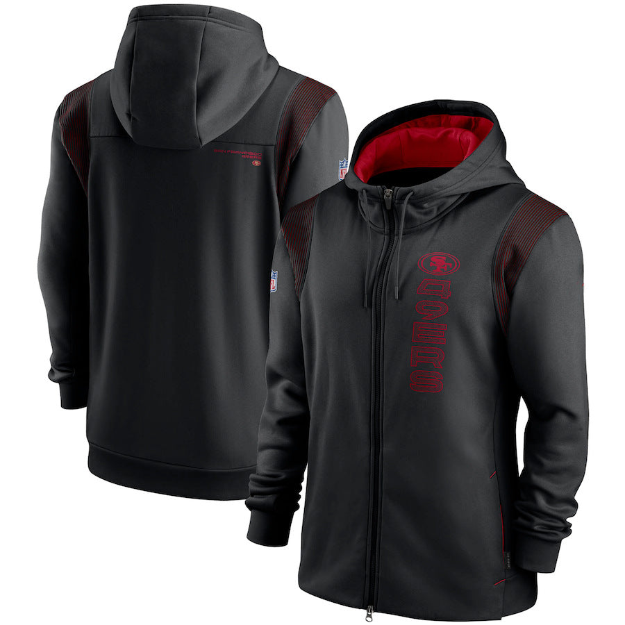 NFL Hoodie NFL Football Jacket Men's Cardigan Zip Hoodie