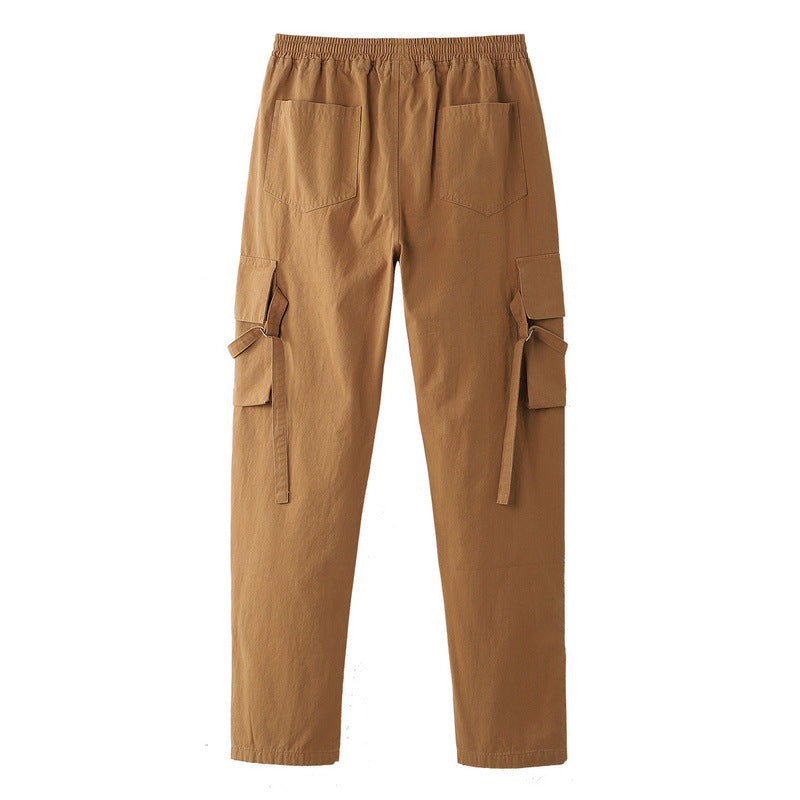 Cargo Pants Multi-Pocket Cargo Pants Loose