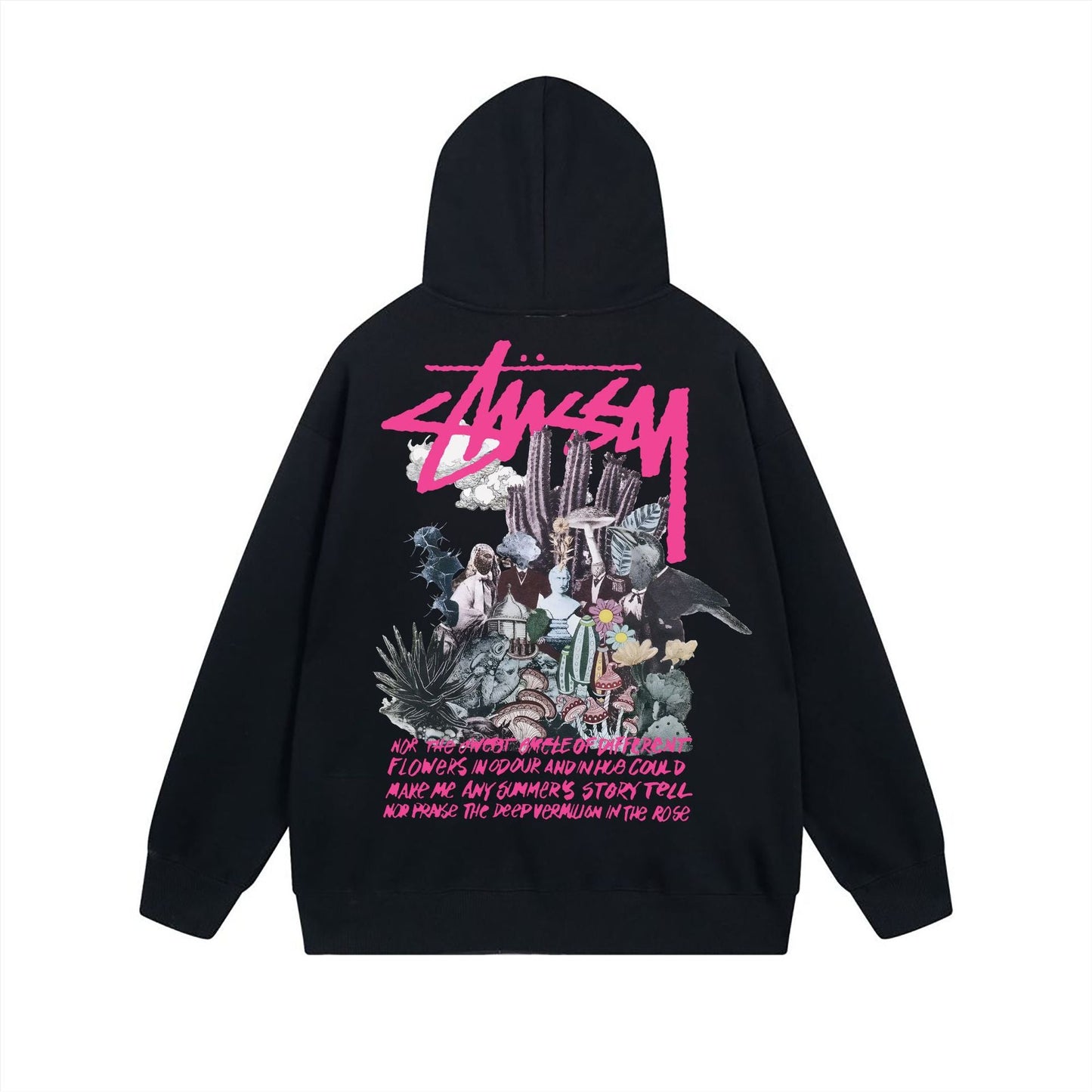 Stussy Hoodie Zip Cardigan Hooded Sweater