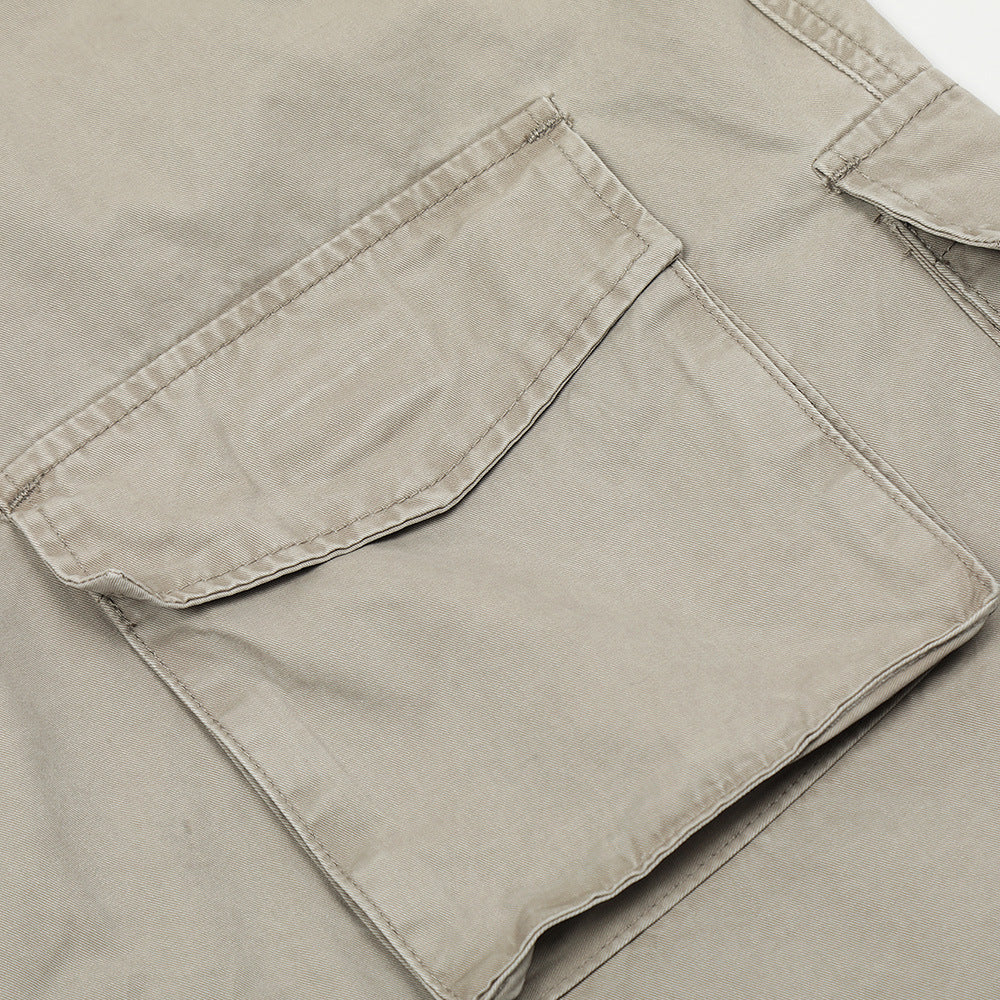 Men Shorts Workwear Multi-Pocket Shorts Summer