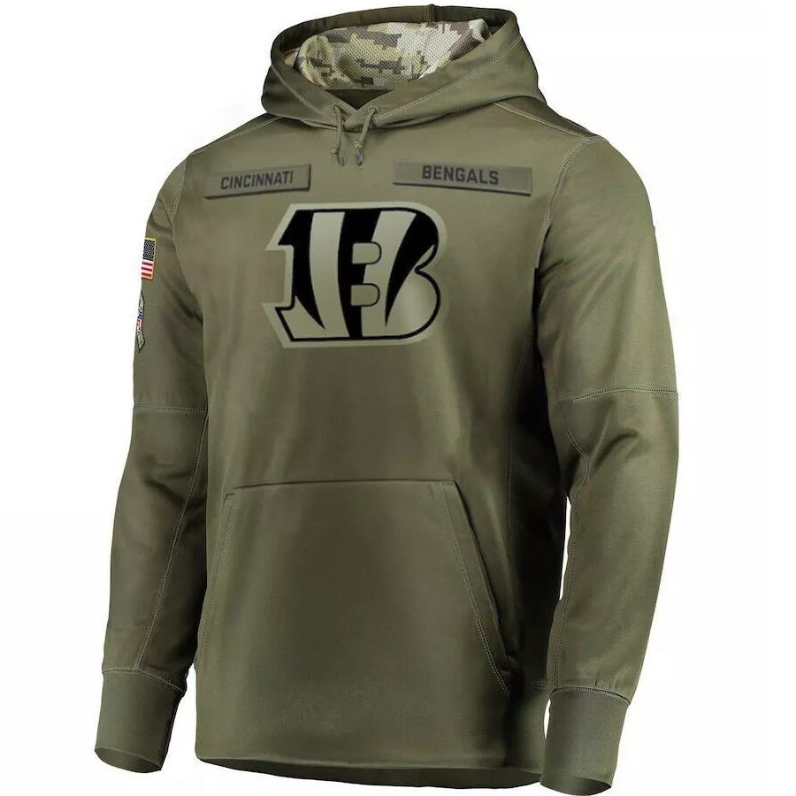 NFL Hoodie NFL Football Hooded Sweater Men's Outdoor Recreational Sports Hoodie