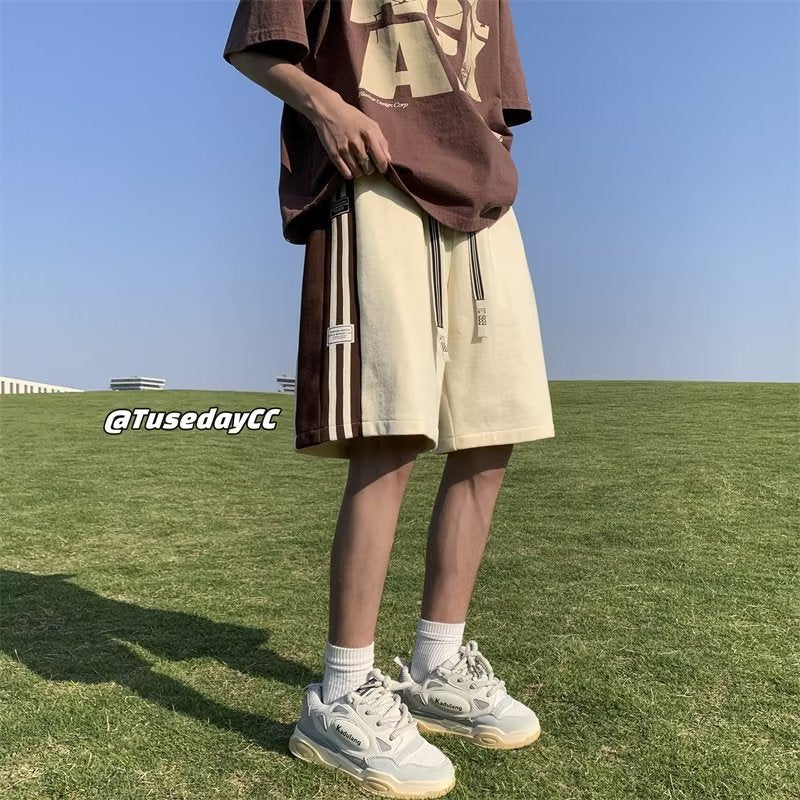Men Beach Shorts Summer Youth Loose Casual