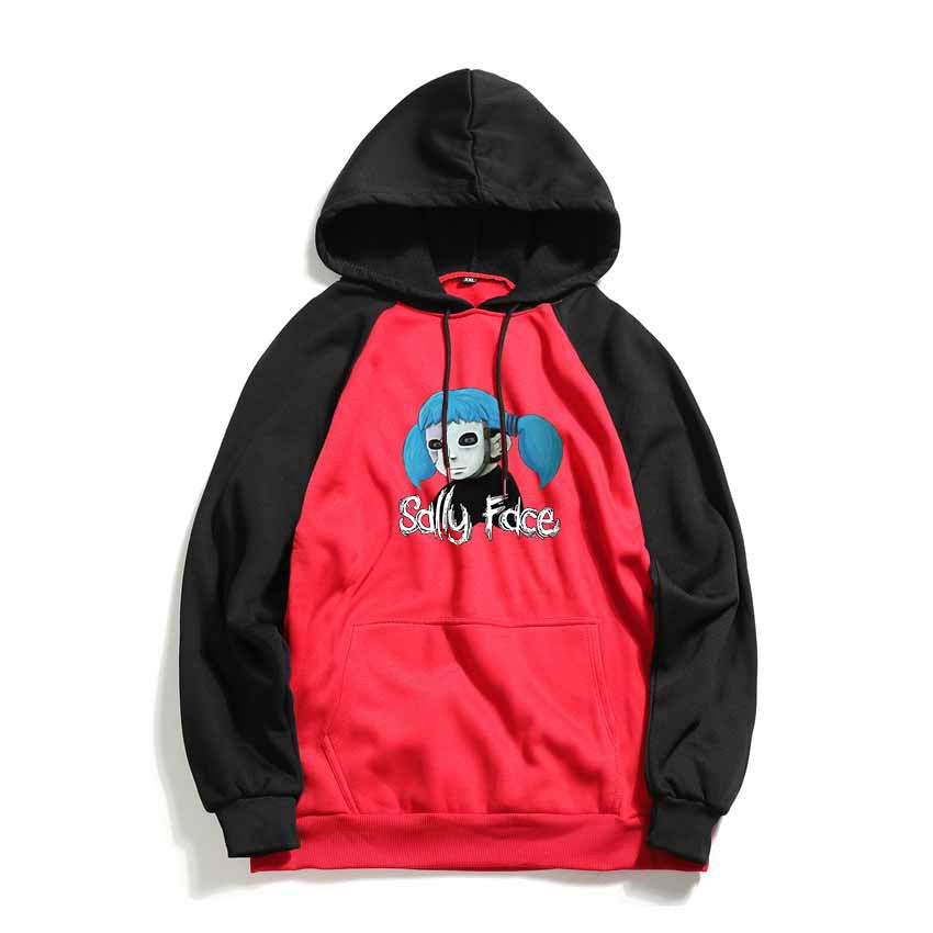 Sally Face Hoodie Sally Face Game Character Printing