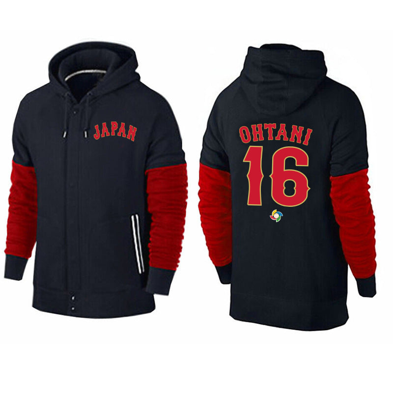MLB Hoodie WBC Japan Shohei Otani 1 sweater baseball jersey hoodie (Part 2)