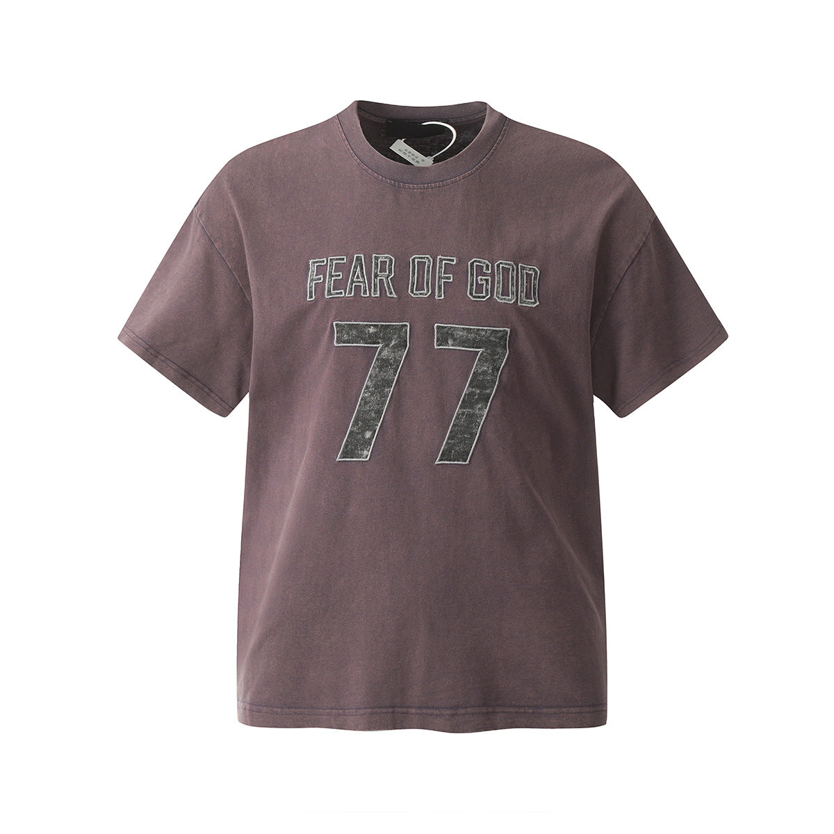 Unisex T-Shirts FOG Vintage Patch Embroidered T-Shirts