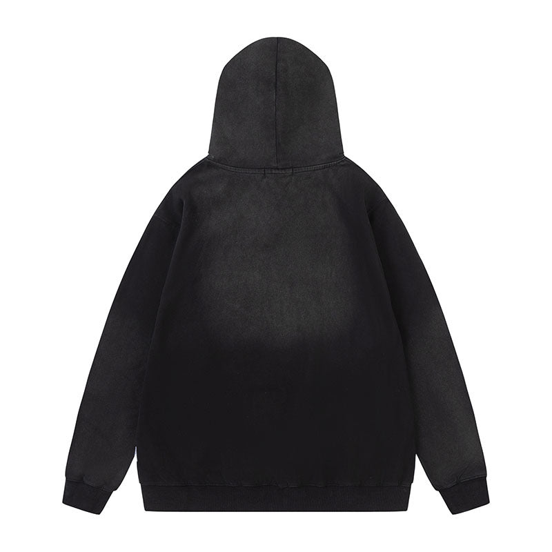 Men Hoodie Old Casual Hooded Sweater Men and Women Oversize Couple's Tops