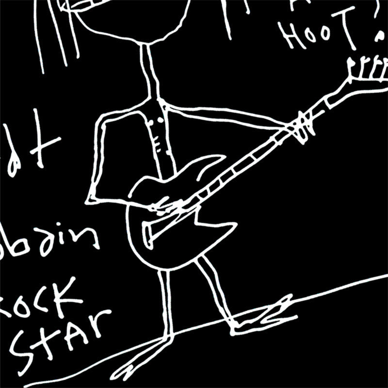 Rock Star T Shirt Kurt Cobain Rock Star T-shirt Kurt Curbain Cartoon Loose Short Sleeve