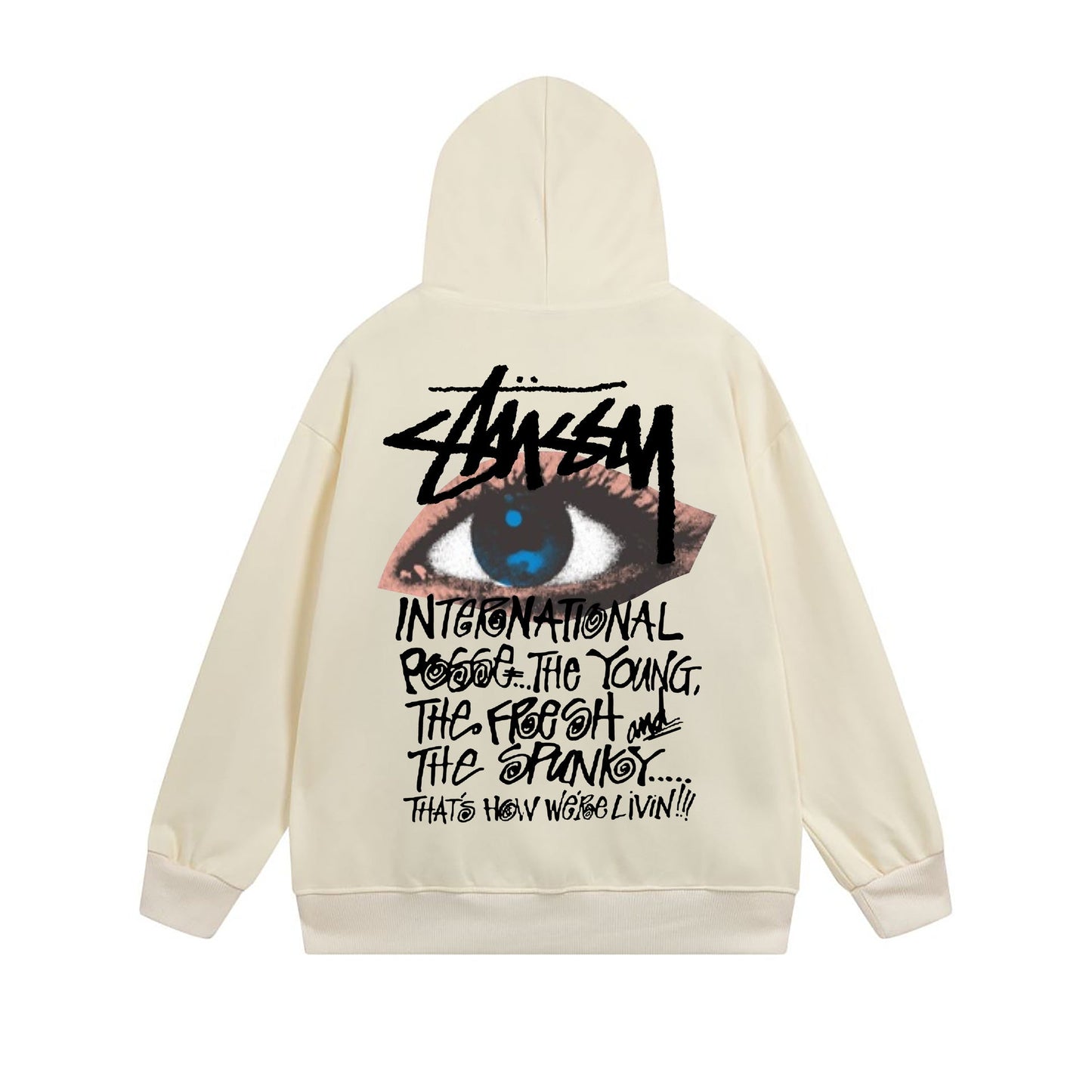 Stussy Hoodie Zip Cardigan Hooded Sweater