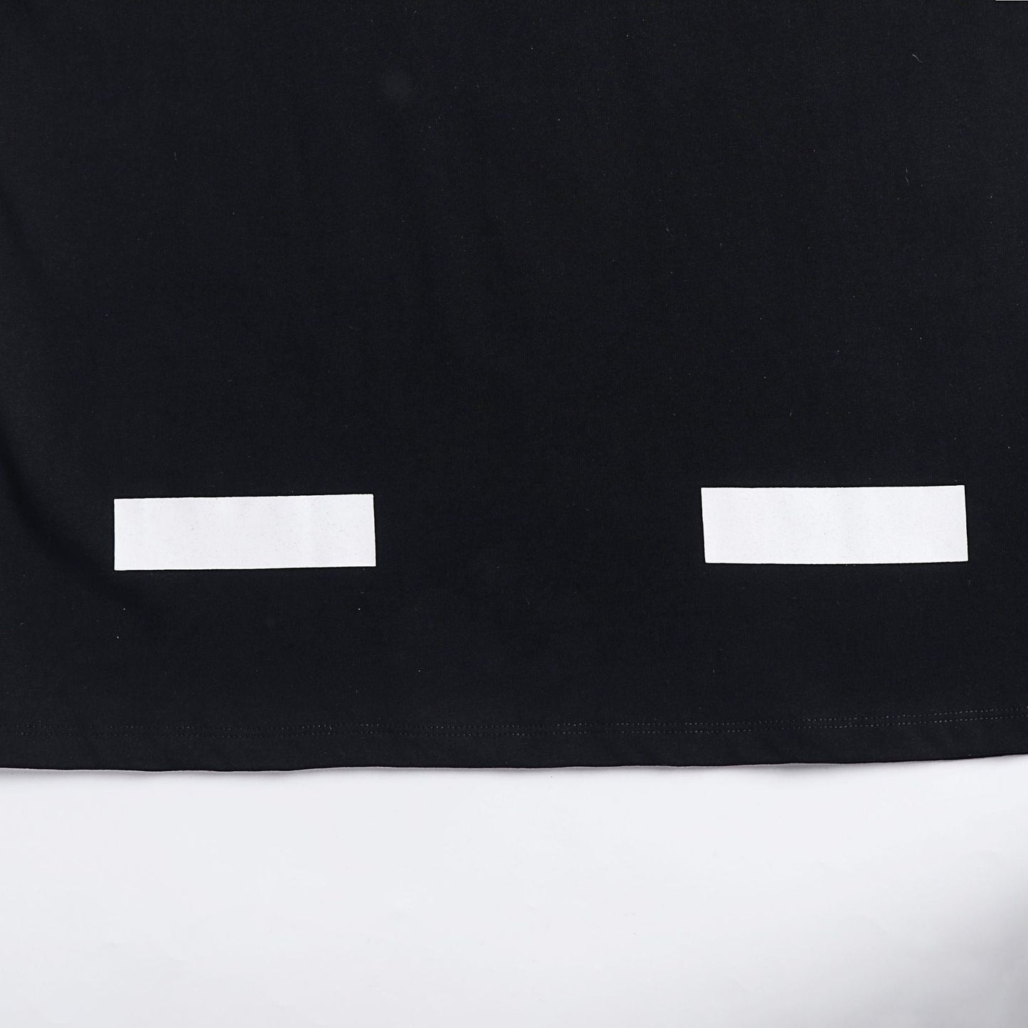 Ow T Shirts Striped Printed Men's and Women's Short Sleeves