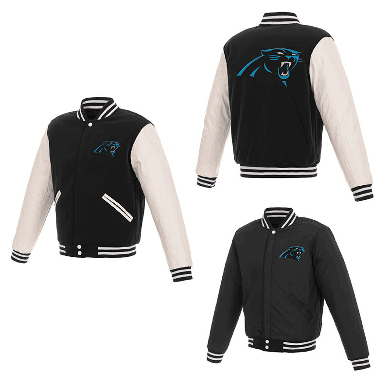 MLB Hoodie Men's Jacket Double-sided Baseball Uniform