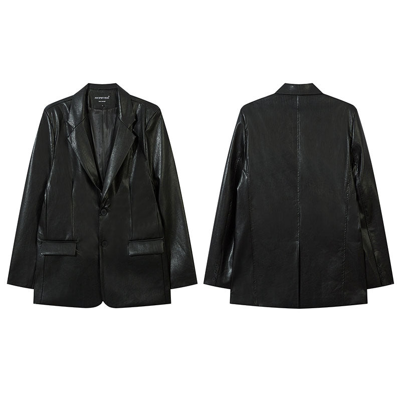 Unisex Vintage Shirt Simple Solid Color Jacket Men