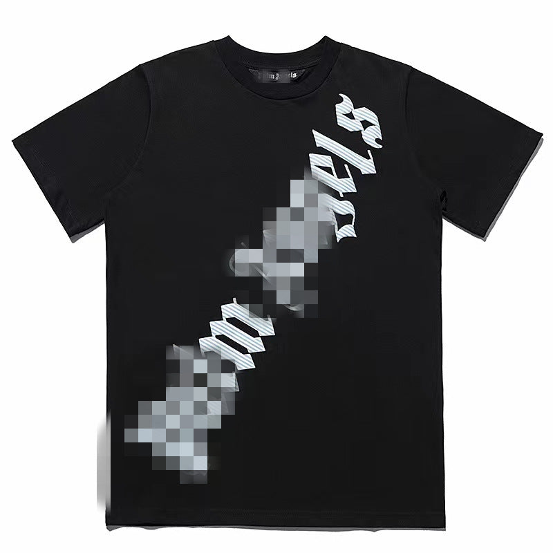 Palm Angle T Shirts Female Print Couple Loose Leisure Half Sleeve