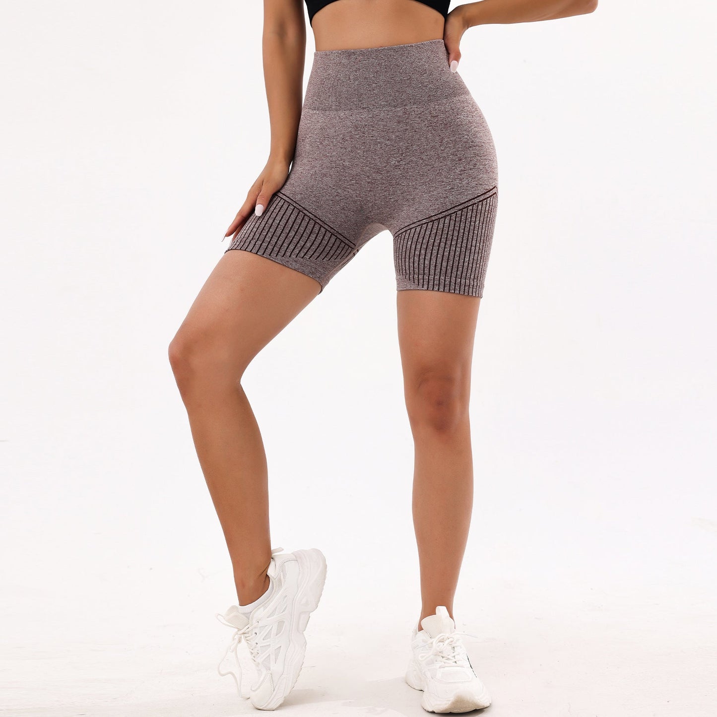Women Yoga Sports Shorts Quick-Drying Tight Running Workout Shorts