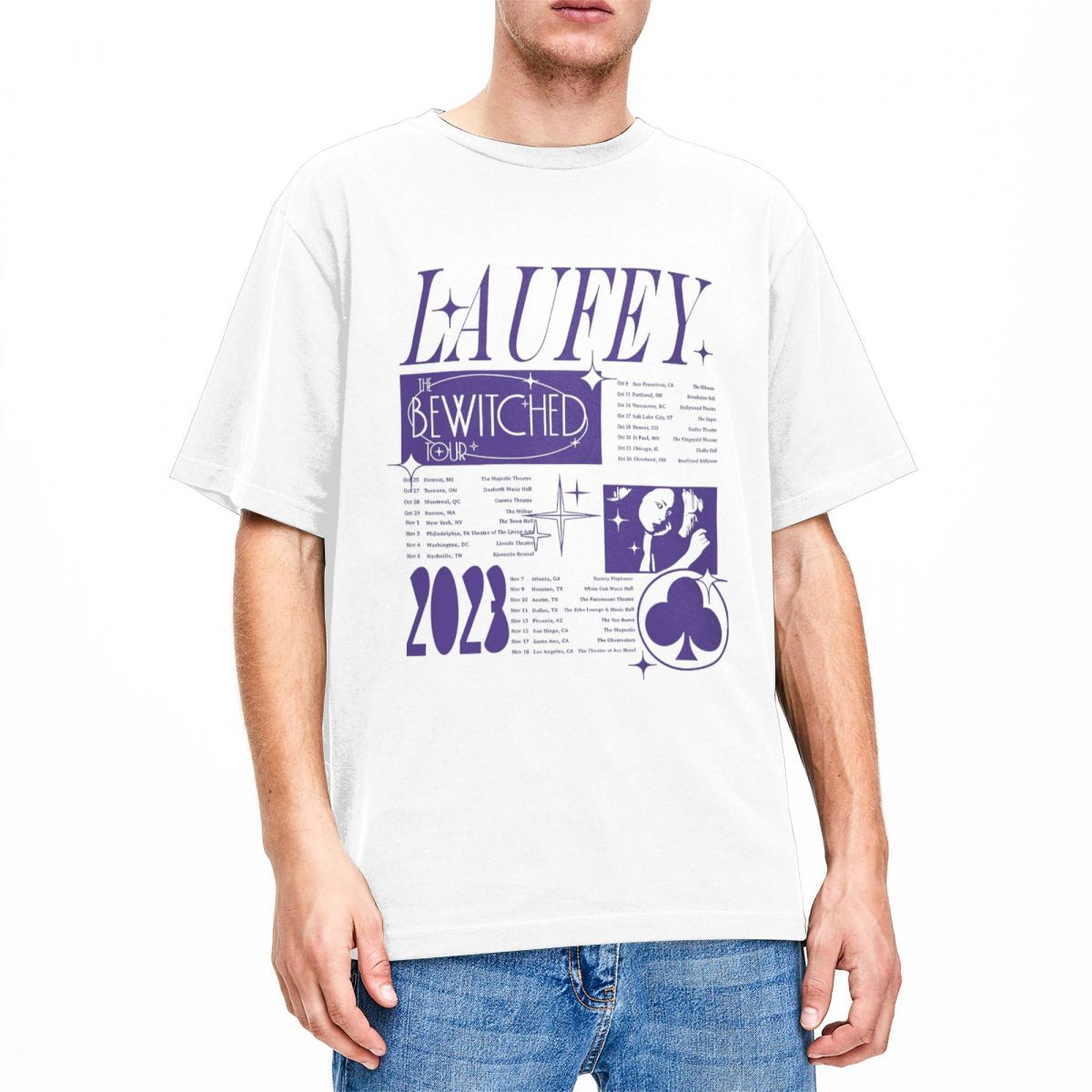 Vintage Laufey The Bewitched Tour T Shirts