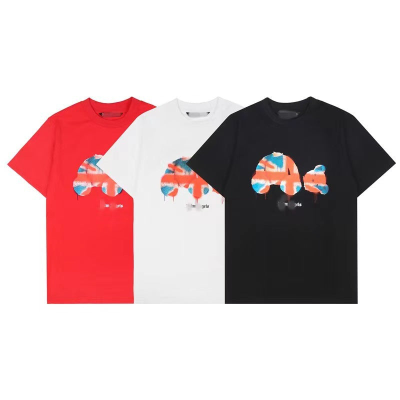 Palm Angle T Shirts Star Same Style Palm Angels Broken Bear
