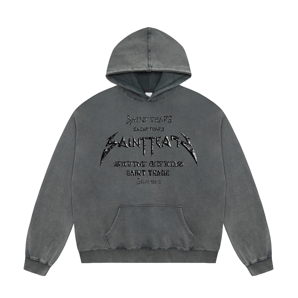 Unisex Hoodies Saint Michael Old Loose Hoodie
