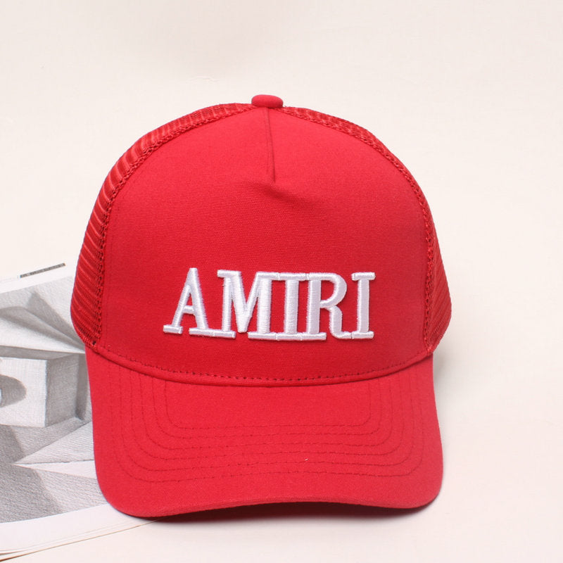 Amiri Hat AMIRI Fashion Baseball Cap, Embroidered Cap, Casual Versatile