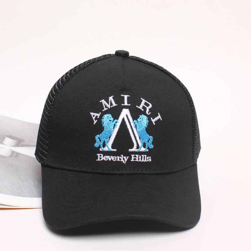 Amiri Hat AMIRI Fashion Baseball Cap, Embroidered Cap, Casual Versatile