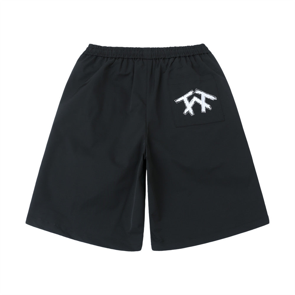 Men Shorts Embroidery Summer Loose and Simple Sports
