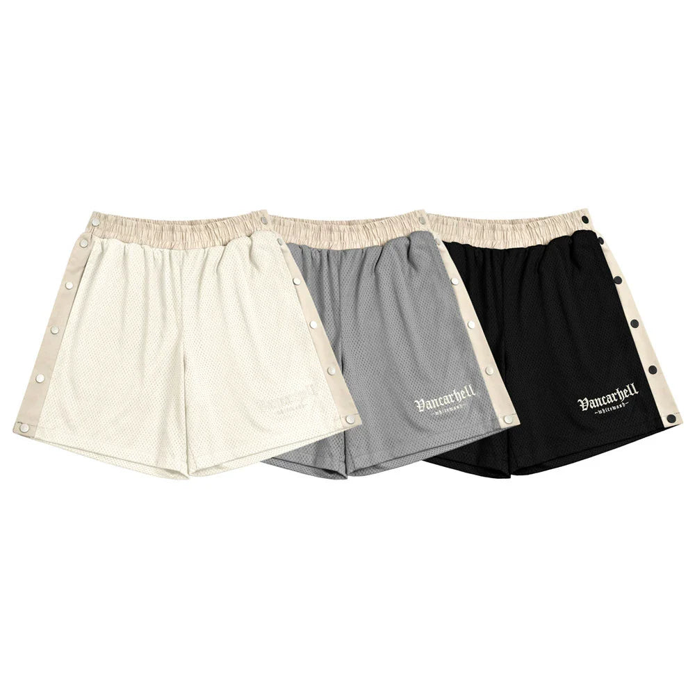 Men Shorts Thin Sports Loose Mesh Breathable Quick-Drying
