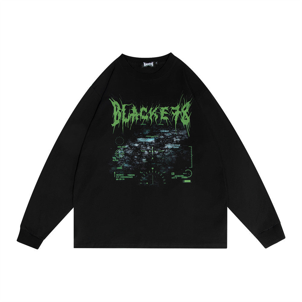 Men Long Sleeve T-Shirt Personalized Printing