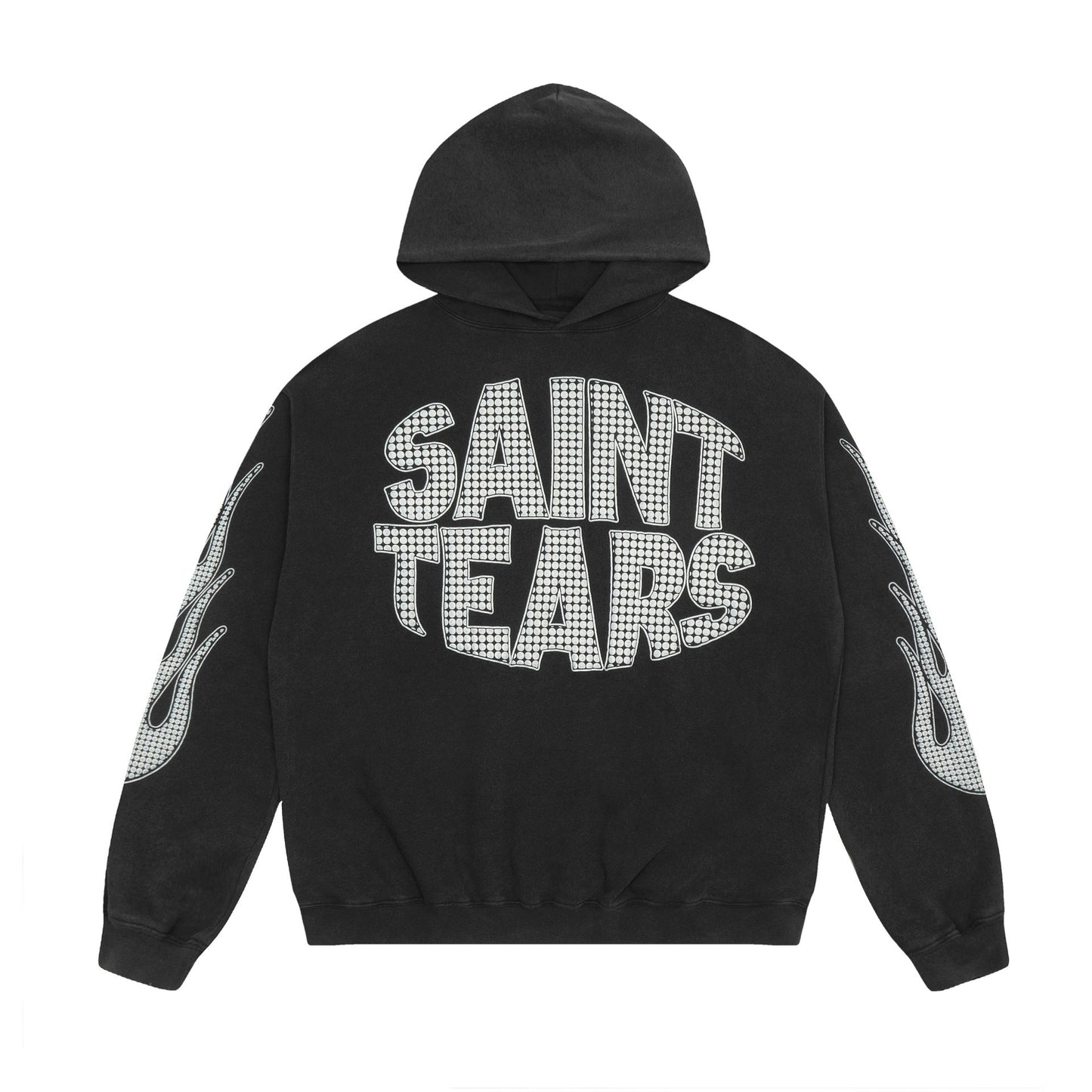 Unisex Hoodies Saint Michael Fashion Loose Old Hoodie
