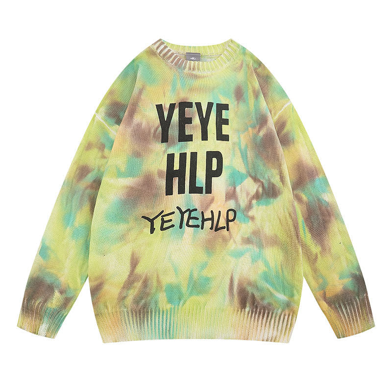 Women Sweater Knitted Retro Easy Matching Loose