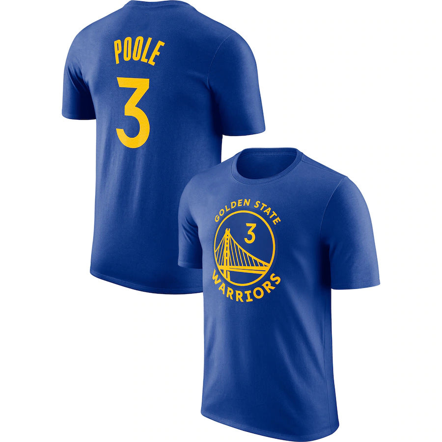 NBA T-Shirts NBAT Shirt Warriors Curry Thomson Green Basketball Jacket Short Sleeve